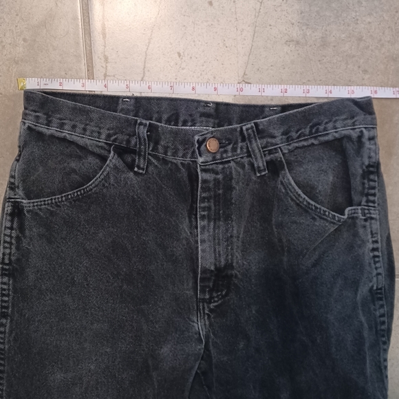 Rustler black straight-leg jeans - Picture 3 of 4